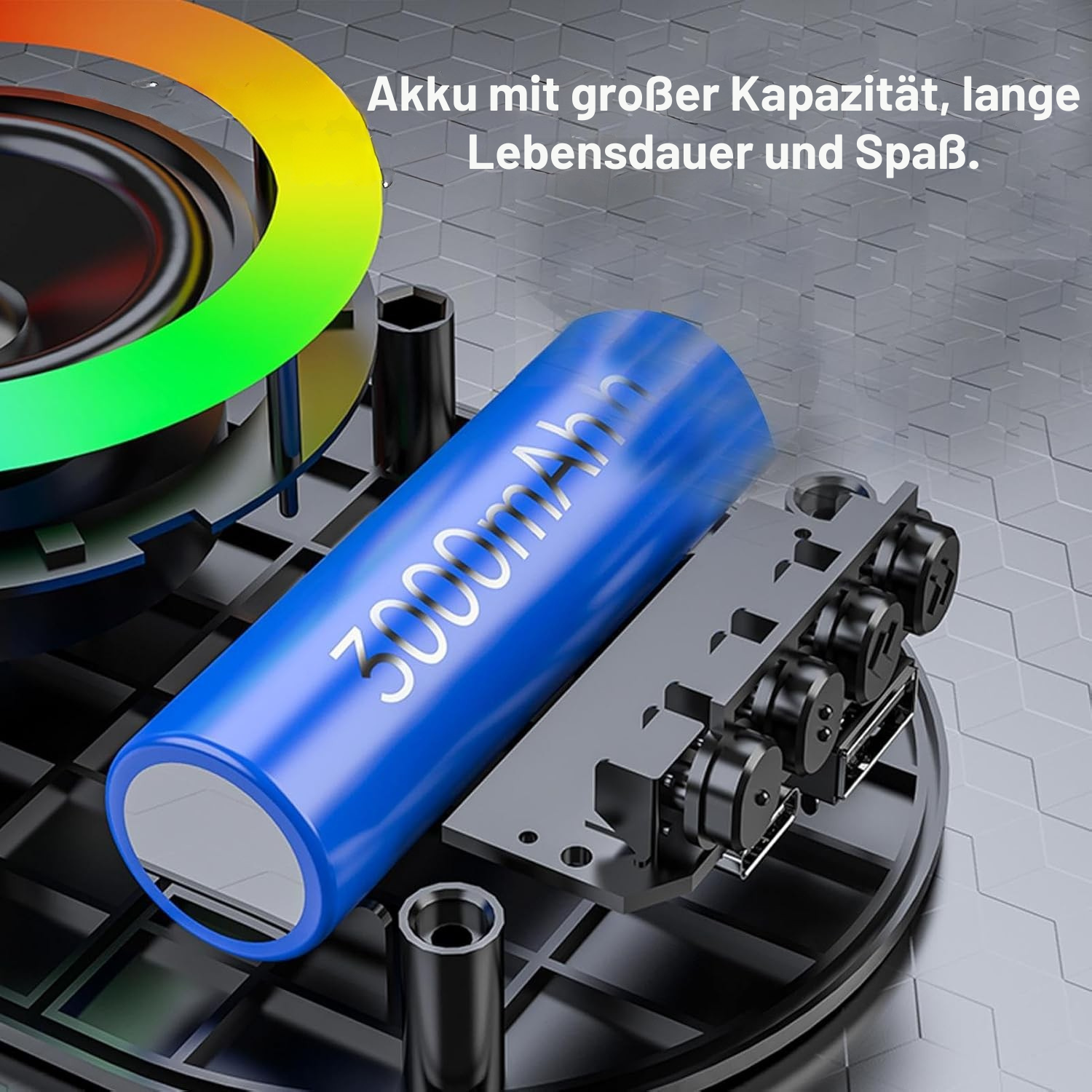 ZenCharge Hub – 3-in 1 Drahtloser Ladegerät, Automatischer Handyhalter & Lautsprecher