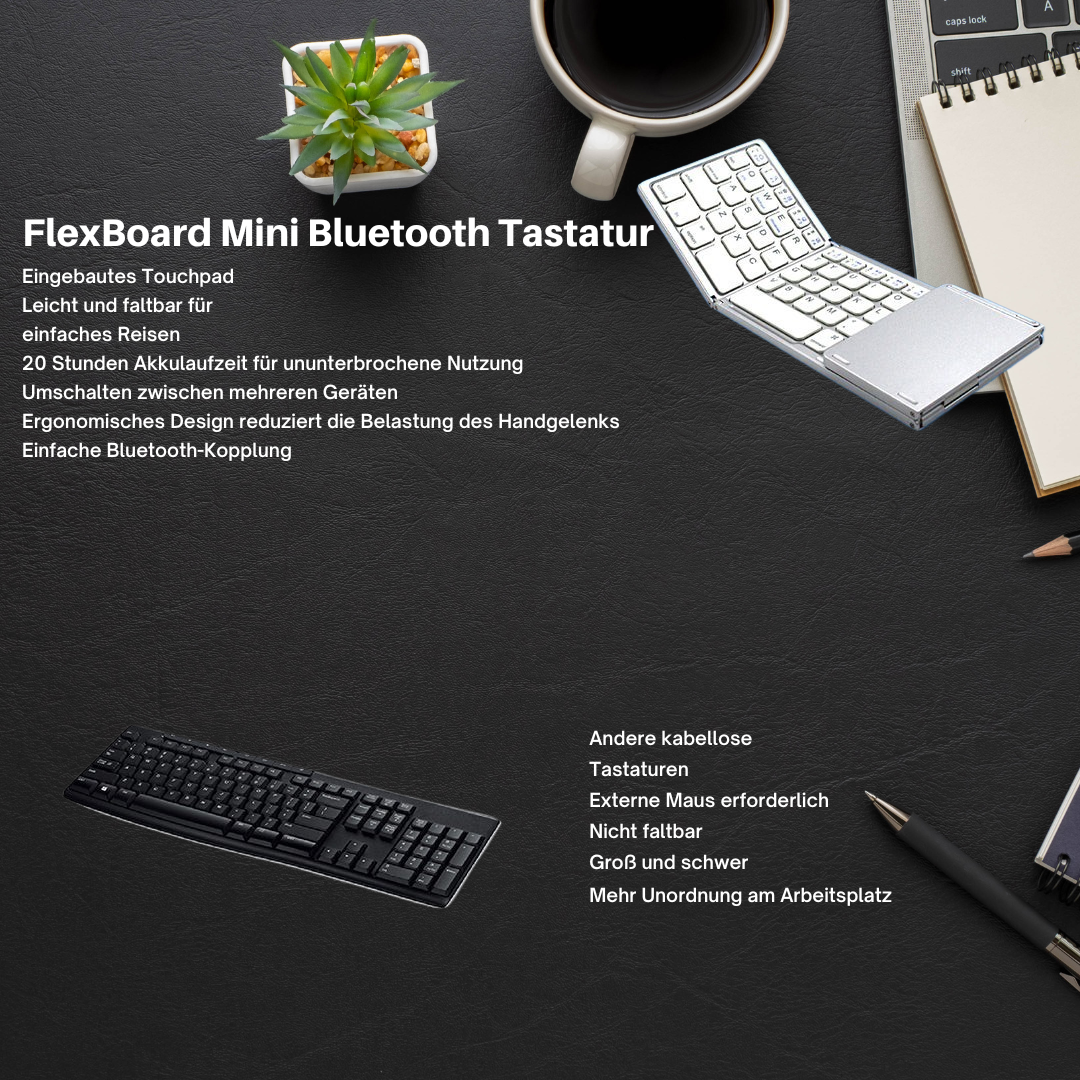 FlexBoard Mini Bluetooth Tastatur