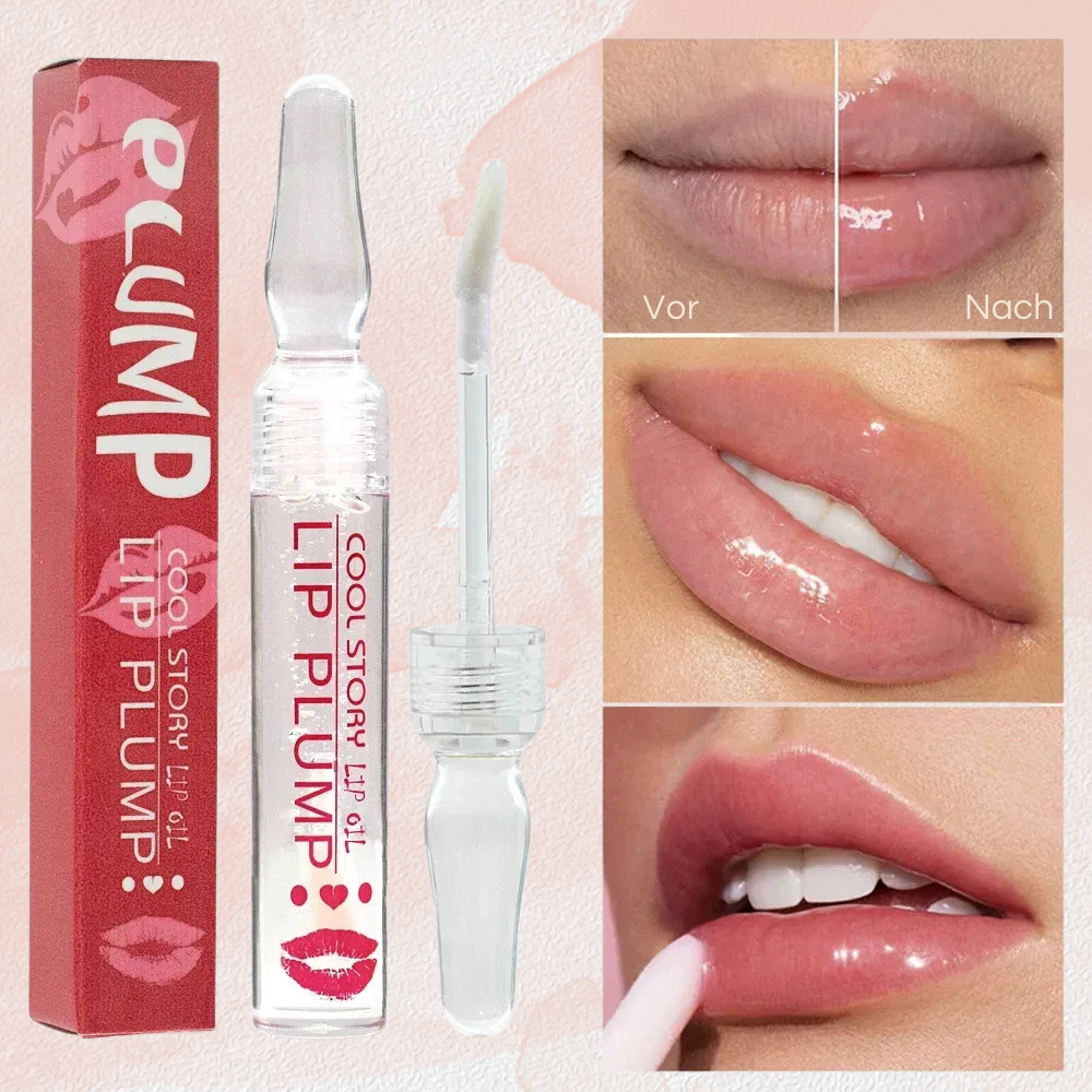1+1 Kostenlos|Plump The Lip Pump – Feuchtigkeitsspendendes Lippenöl