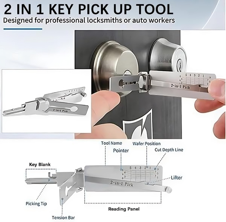 50% Rabatt|LockMate™ – Ihr Ultimativer Schlüsselhelfer für Notfälle