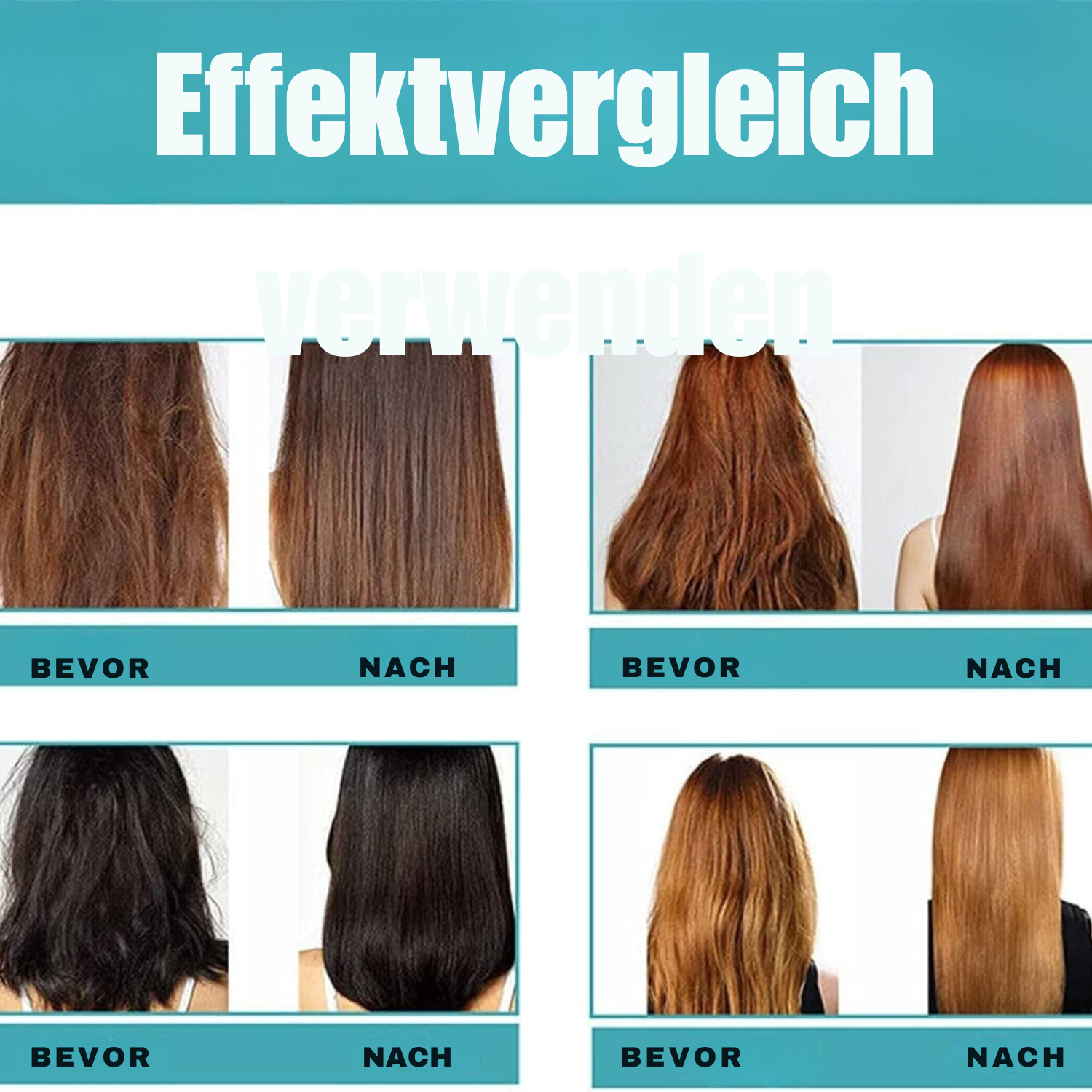 1+1 Kostenlos|SilkStraight™ – Seidiges, glattes & gesund glänzendes Haar in Minuten
