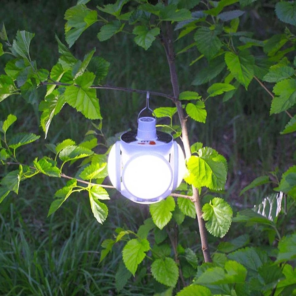 50% Rabatt|GlowFlex™ – 5-in-1 Faltbare Solar-Campinglampe mit Haken Ultrahell, solarbetrieben & flexibel drehbar – dein Licht in jeder Outdoor-Situation