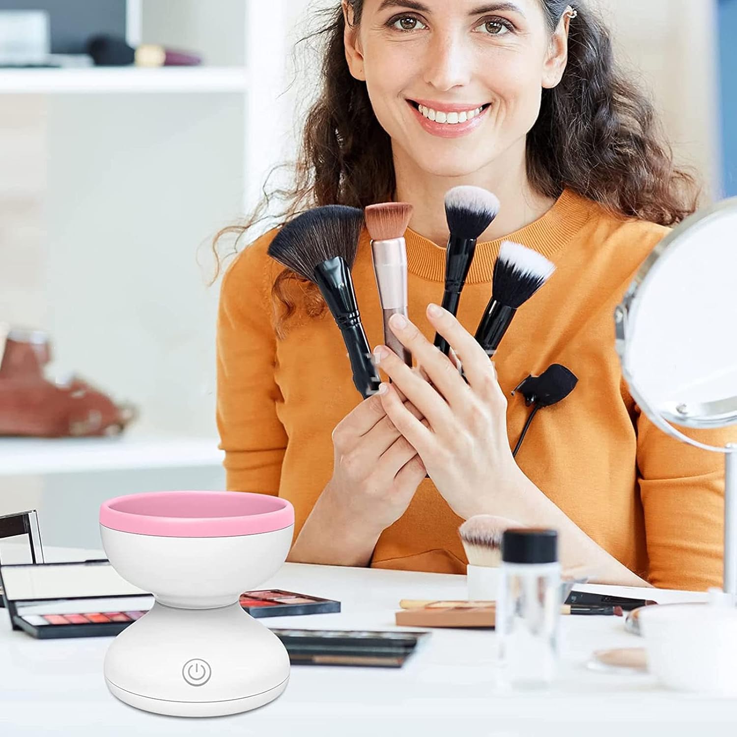 50% Rabatt|Pure Hygiene™ – Tiefenreine Make-up-Pinsel auf Knopfdruck