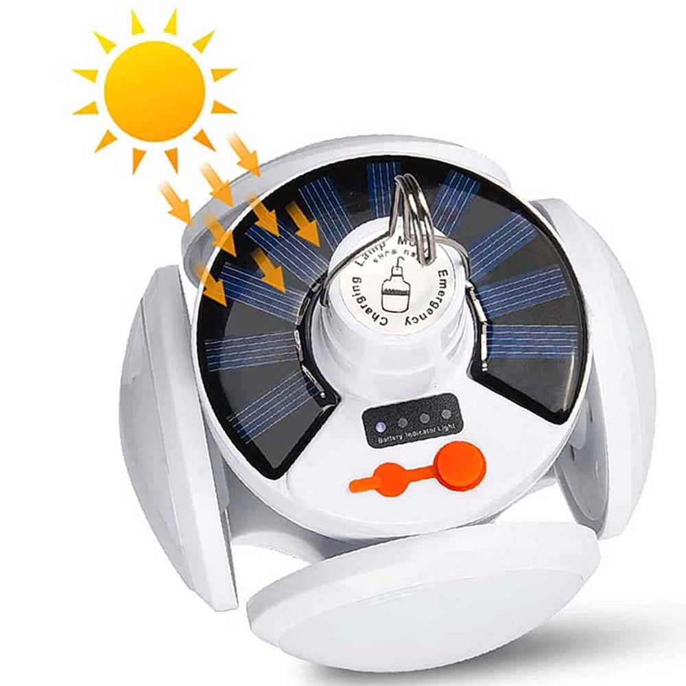 50% Rabatt|GlowFlex™ – 5-in-1 Faltbare Solar-Campinglampe mit Haken Ultrahell, solarbetrieben & flexibel drehbar – dein Licht in jeder Outdoor-Situation