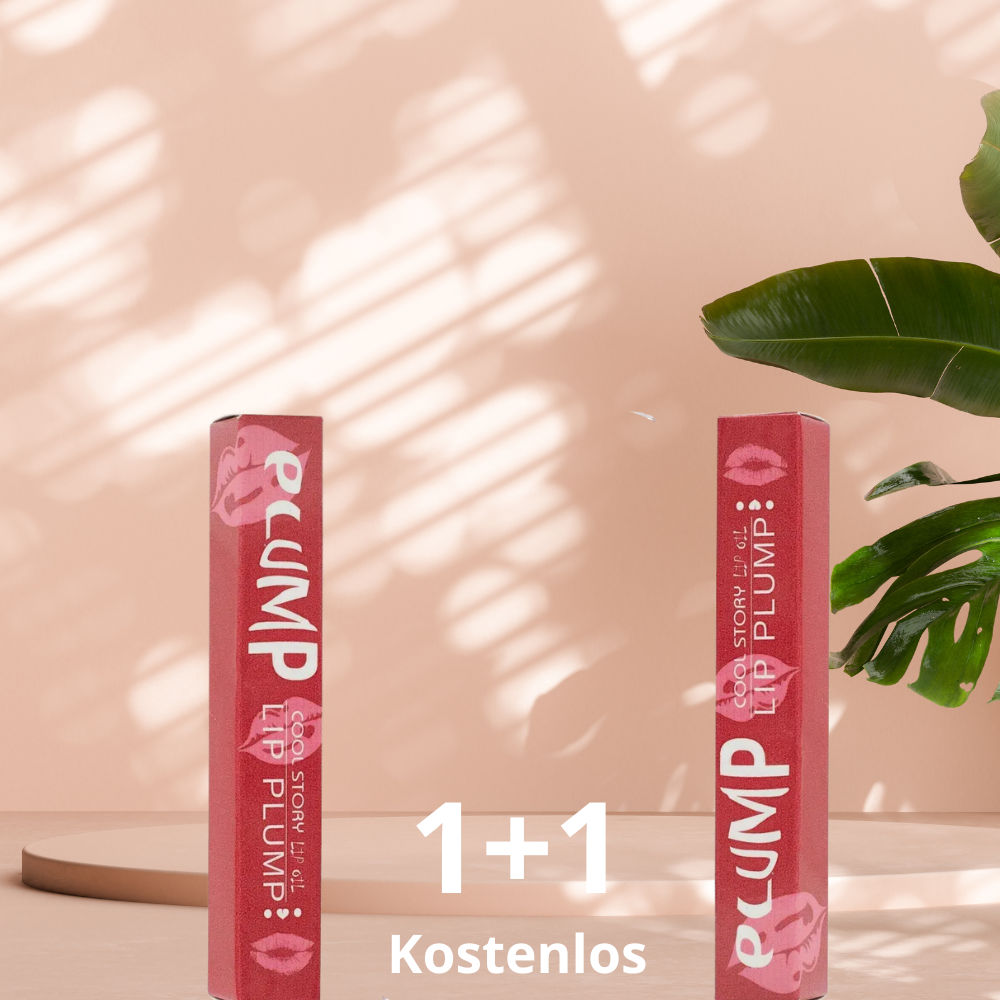 1+1 Kostenlos|Plump The Lip Pump – Feuchtigkeitsspendendes Lippenöl