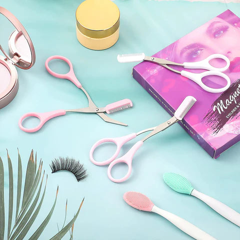 1+1 Kostenlos|BrowTrim™ – Die Perfekte Augenbrauenschere für Präzises Einfaches Schneiden